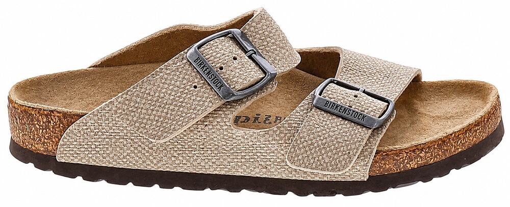 Birkenstock Papillio Women's EU 36 Soft Cork Footbed Slides Sandals Woven Taupe
